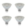 Set of 4 MR16 GU5.3 LED bulbs