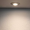 Recessed spotlight set with 7W RGB+W spot illuminant 12V with remote control