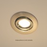 LED recessed luminaire dimmable + power supply unit