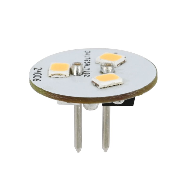 G4 LED pin-base bulb / 3 LEDs - 12V AC/DC - Warm white - 1W