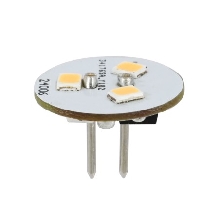 G4 LED pin-base bulb / 3 LEDs - 12V AC/DC - Warm white - 1W