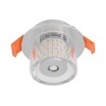 LED recessed luminaire with G4 bulb 12V 4W 3000K 300Lumen