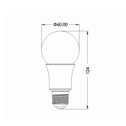 VBLED LED bulb - E27 - 9W