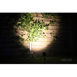 VBLED LED pond floodlight "Ascra" + ground spike 10W 3K