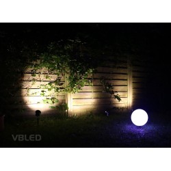 VBLED LED pond floodlight "Ascra" + ground spike 10W 3K