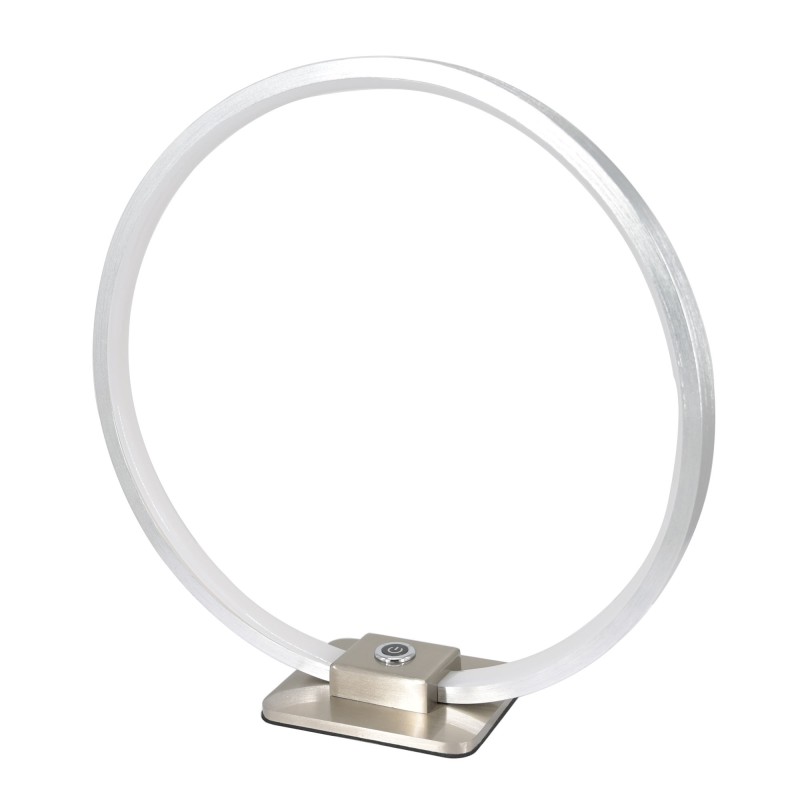 Decorative LED table lamp ring shape