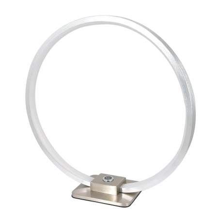 Decorative LED table lamp ring shape