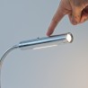 LED desk lamp reading lamp two flames with usb charger