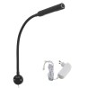 Set of 1 LED Wall Light-3W Black - 40cm Gooseneck - DIMMABLE